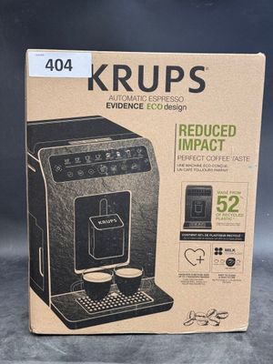 krups automatic espresso coffee machine in box