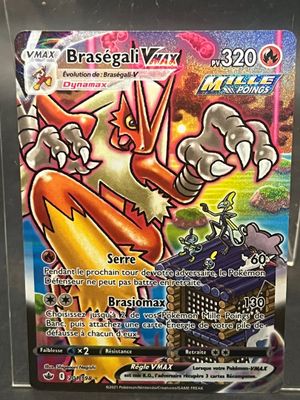 the pokemon card has a picture of a pokemon character on it