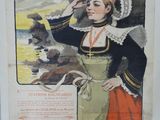 Affiche française du XIXe siècle faisant la promotion de « Chemins de fé et de quête »
