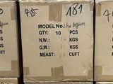 boxes stacked on top of each other in a warehouse