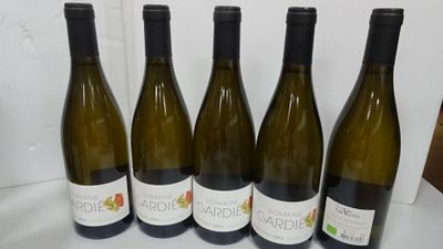 5 Bts blanc. Les Glacières. Domaine Gardiès.