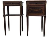paire de tables de chevet françaises du XIXe siècle