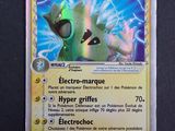 une carte sur laquelle figure l'image d'un personnage de Pokémon