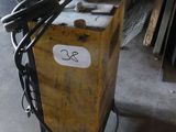 a picture of a cart that has a lot of tools in it