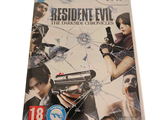 resident evil on the wii with a broken glass cover