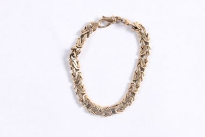 bracelet à maillons en or