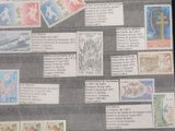a picture of a picture of a collection of stamps