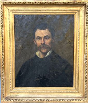 Ferdinand PITARD (1850-1894) Portrait d'homme.