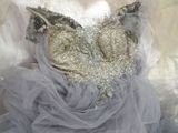 a dress that is on display on a table