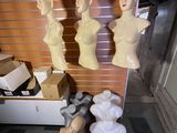 three mannequins that are on display in a store