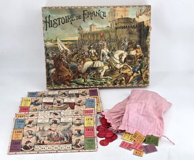 an image of a game of history and france with a pink bag