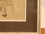 a picture of a drawing of a man sitting on a bench