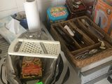 many items on the counter in the kitchen