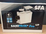 the box of a sani pack pro up is open on the table