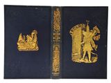 la couverture et le dos d'un livre ornés de dorures à chaud
