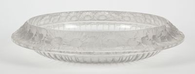 LALIQUE FRANCE Coupe de centre de table modèle aux marguerit…
