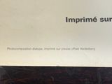 a white sign that says impprime surplier on it