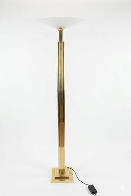 Lampadaire halogène à colonne centrale à sections