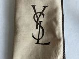 a close up of a wallet with a y on it