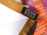 a close up of a necktie with a label on it