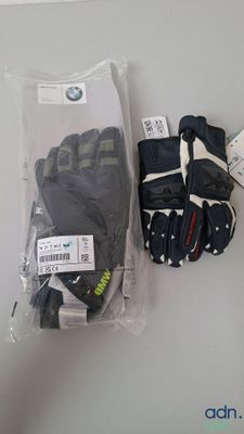 Lot de 2 paires de gants de moto - BMW - Taille 7, 12 - Neuf…