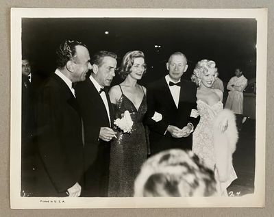 Photographe inconnu. Humphrey Bogart, Lauren Bacall et Maril…