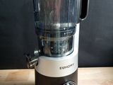 a blender that is sitting on a wooden table