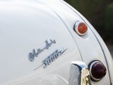 a close up of a car ' s tail lights and taillights