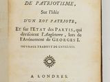 an open book with a black and white title on it