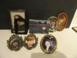 a picture of a couple of pictures and a picture of a man