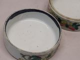 two bowls that are sitting next to each other on a table