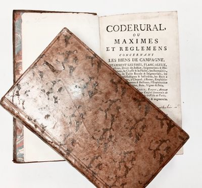 (Chasse) (Economie Politique) BOUCHER D'ARGIS. Code Rural, o…