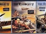three book covers of the regiment and the regiment