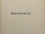 an open book with a handwritten title on it
