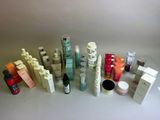 many different types of skin care products on the table
