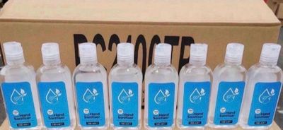 Lot d'environ 96 gels hydroalcoolique format de poche 100 ml…