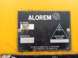 an image of a close up of a sign on the back of a tractor