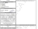 a document with a barcode and a barcode on it