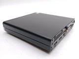 a black laptop sitting on top of a white table