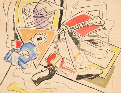 Nadia Khodossievitch-Léger (1904-1983) Nature morte à la bal…