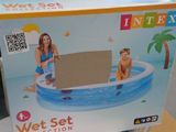a box with a picture of a woman and a baby in it