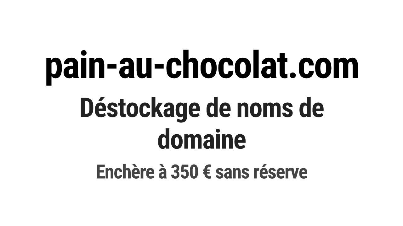 Destockage & Invendus