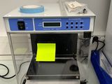 an image of a lab with a computer and a printer