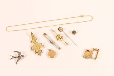 Boitier de montre bracelet LIP en or jaune 750 ‰ de forme re… - Photo 1