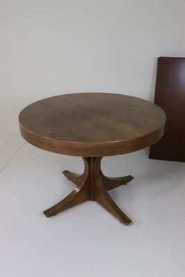 BARTOLINI Luigi, table design en bois de teck, table extensi…