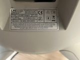 a label on the back of a sewing machine