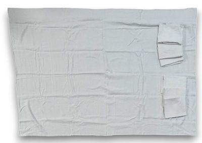 a piece of paper that has been cut into pieces