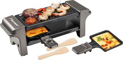 2.63 Bestron Appareil a raclette, Mini Grill pour 1 à 2 pers…