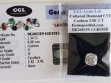 a card with a picture of a diamond in it