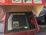 a box with a box of electronic equipment inside of it